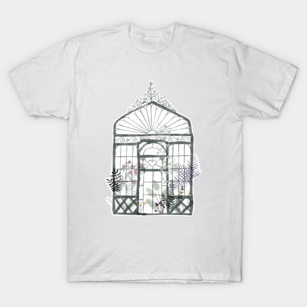 Victorean Greenhouse T-Shirt by Cati Daehnhardt